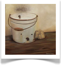 Bucket and sponge